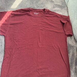 Champion Red Short Sleeve Tee maroon